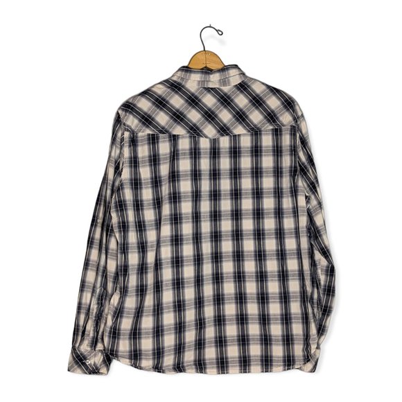 Chals Long Sleeved Button Down Plaid Shirt Size XXL - Picture 8 of 13